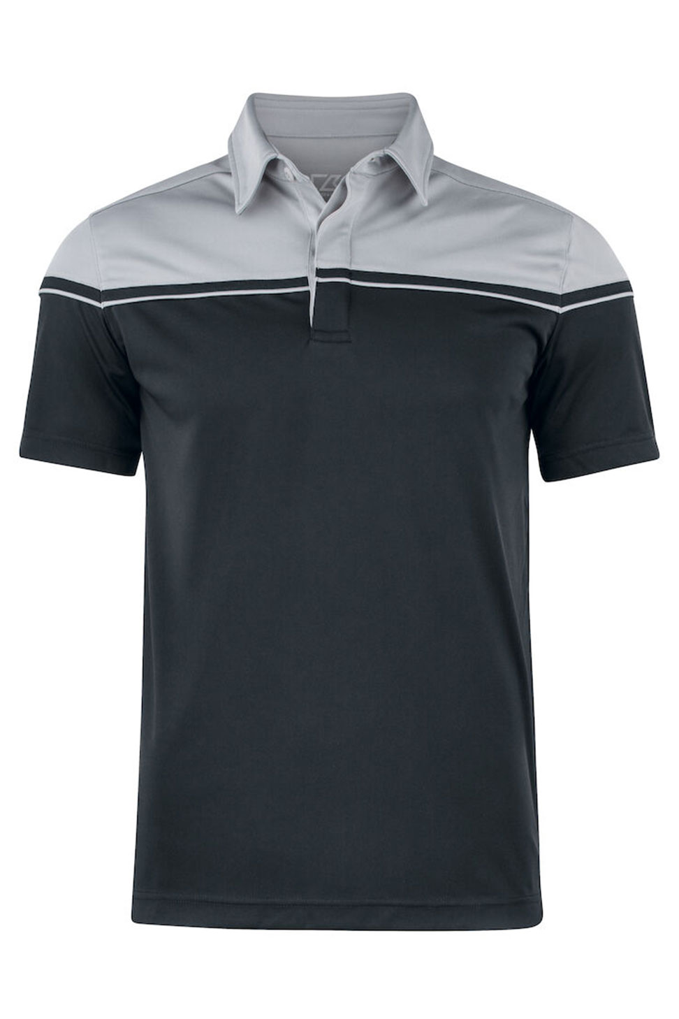 Herren Polo CB 354429 black grey