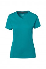 Damen_V_Shirt_Cotton_Tec_H169_smaragd